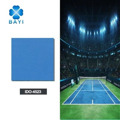 Corte de tenis comercial Vinyl Vinyl Sports Pisos